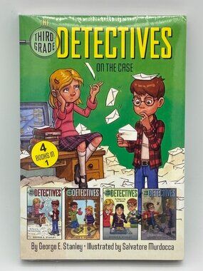 The Third Grade Detectives On the Case 4 Books in 1 George E Stanley Paperback